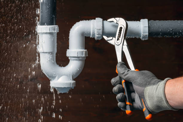Professional Plumbing technician working in Bergenfield, NJ